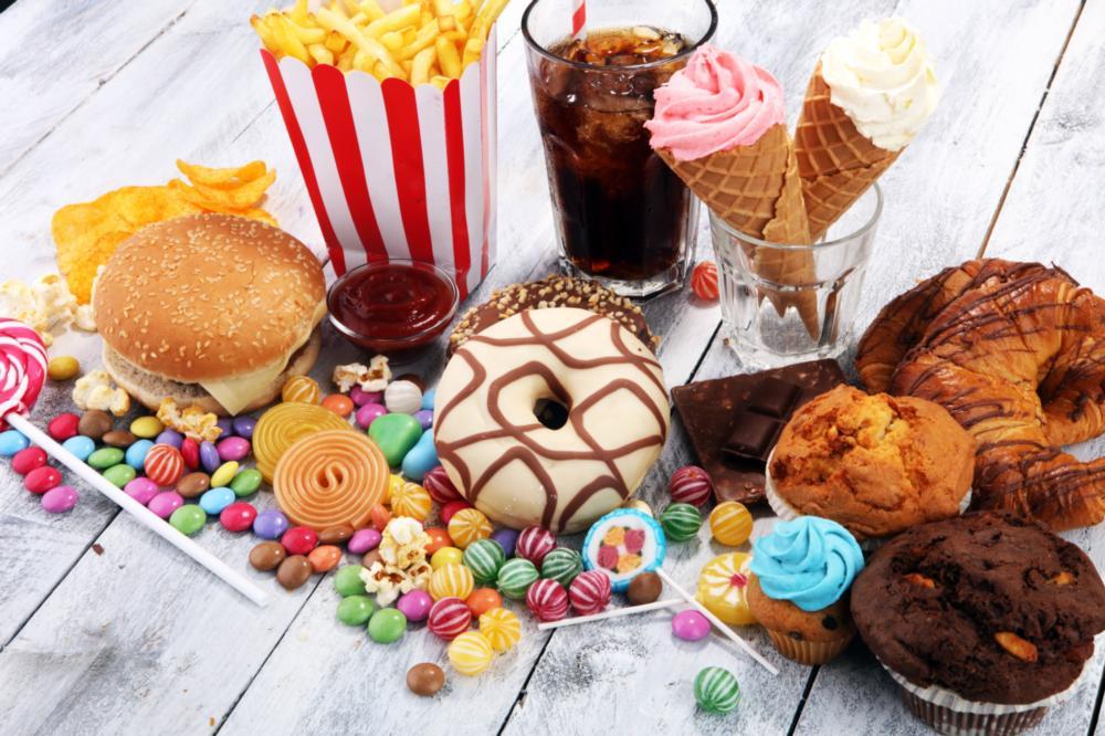Image of sweets and other sugar filled foods